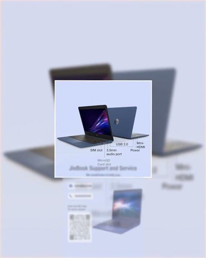 JioBook 11 Inch Blue 4G LTE Laptop MT8788 Octa Core 4GB RAM 64GB eMMC Lifetime Office Android pri...