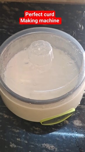 Curd making electric machine.