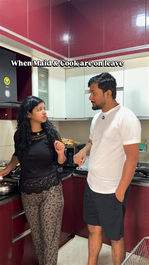 Gary Mamgain on Instagram: "Infinite loop me chala gaya discussion😂 . . . . #garymamgain #funnycouples #couplegoals #trendingreels"