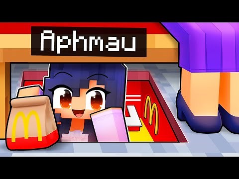 Building a SECRET MCDONALDS in Minecraft Bedroom!