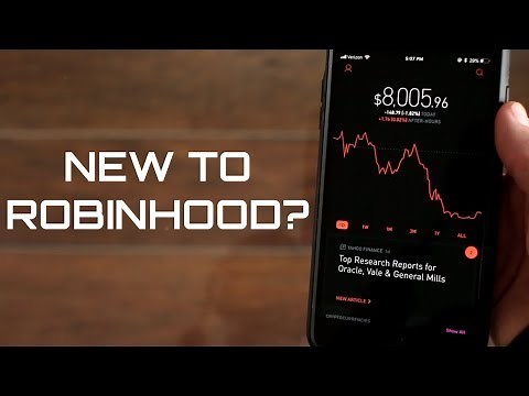 How to use the ROBINHOOD APP for beginners 2018