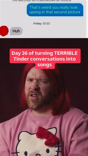 Luke Holloway on Instagram: "What’s updog? #funnysong #datinglife #tinderthemusical"