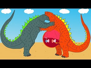 Peppa, Piggy, Godzilla