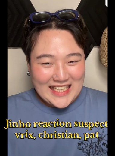 Jinho react to suspect2 of vrix Christian and pat #fyp #fypviral #vrixtian #vrixgallano #christianmartinez #jinhobae #perlas @Vrix Gallano @Christian Opao Martinez @Perlasofficial @jinhobae