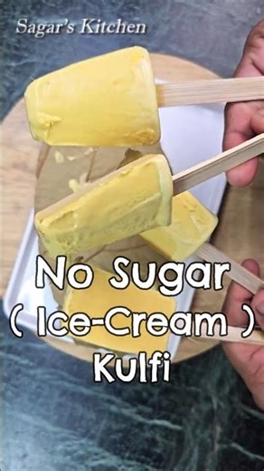 No Sugar Kulfi Recipe...Summer Special #Shorts
