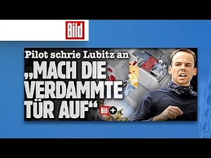 Germanwings -- Voice recorder reveals details of the last minutes before the crash