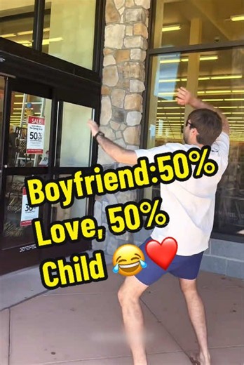 Boyfriend:50% Love, 50% Child 😂❤️#tiktokgrowthchallenge #boyfriend #couple #love #relationship