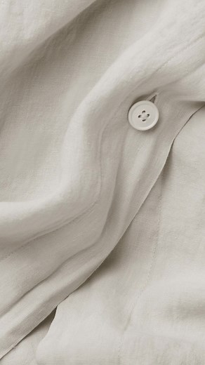 Crafted from strong European flax, this linen duvet cover is airy, durable, and made to last. | Parachute Home | Facebook