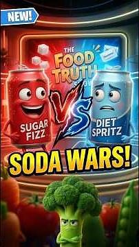 Diet Soda vs Regular Soda 🥤 Which One Is Actually Healthier?
