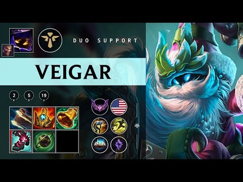 Veigar Support vs Sona - NA Master Patch 25.24