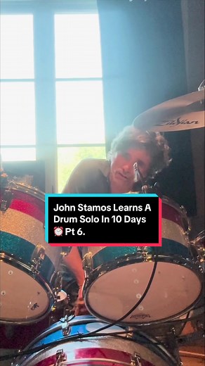 John Stamos Perfects Drum Solo in 10 Days Challenge