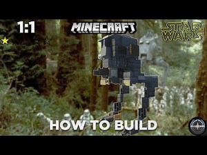 Imperial AT-ST walker | Minecraft Star Wars tutorial