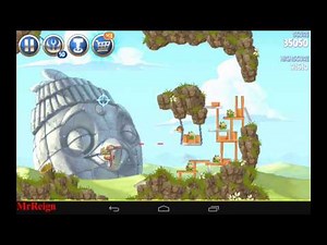 Angry Birds Star Wars 2 - Level B3-4 Battle of Naboo - 3 Star Walkthrough