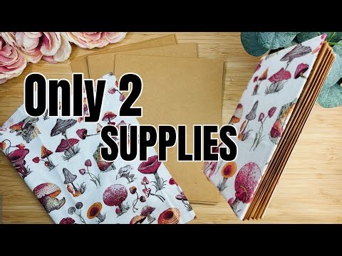 The EASIEST album yet! TUTORIAL Mini album/journal DIY