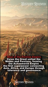 25K views · 353 reactions | How Cyrus the Great built the world’s first superpower. an empire ruled by tolerance, not fear. #PersianEmpire #CyrusTheGreat #AncientHistory #HistoryFacts | Ancient History Revived | Facebook