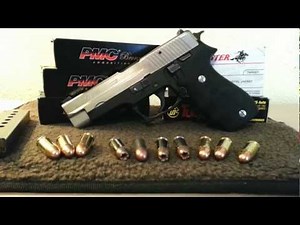 SIG SAUER P220 NICKEL FINISH .45ACP REVIEW
