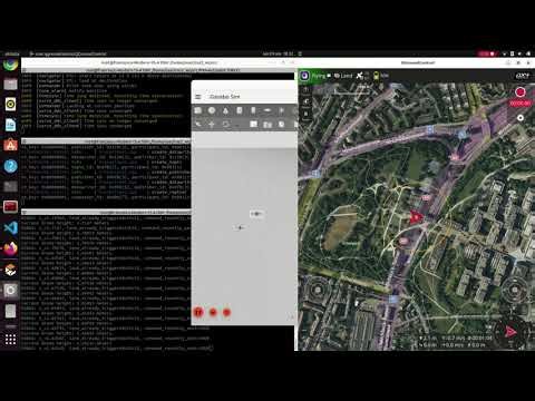 Modify the force_land node Simulation