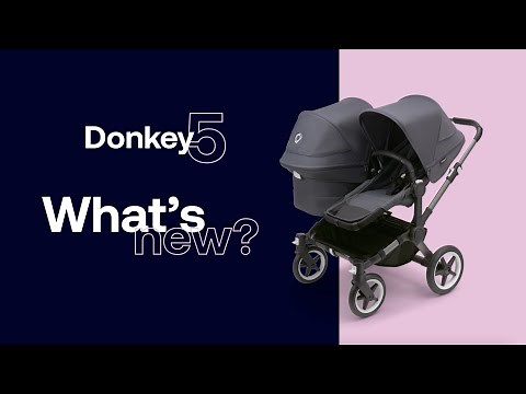 Bugaboo Donkey 5: What’s new? Features of the side by side double stroller | Bugaboo