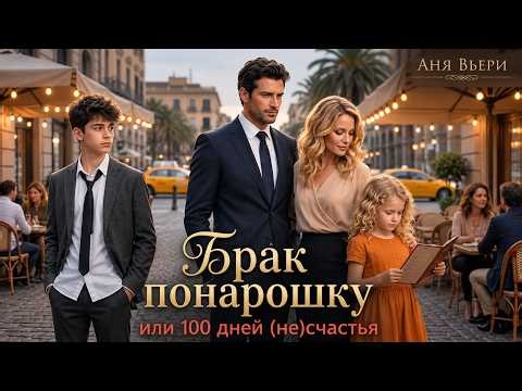🔥 БРАК ПОНАРОШКУ, или 100 дней несчастья 🔥 Аудиокнига Любовный роман ПОЛНОСТЬЮ