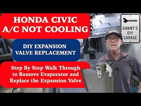 Honda Civic AC Not Cold ENOUGH? Replace the Expansion Valve yourself – Step-by-Step DIY Guide!