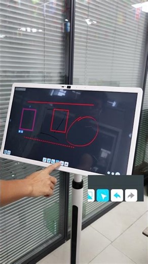 🔥 Qtenboard Portable TV: Whiteboard That Ignites Creativity!