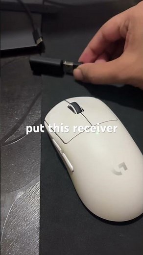 Logitech Superlight 2 how to connect for the very first time.