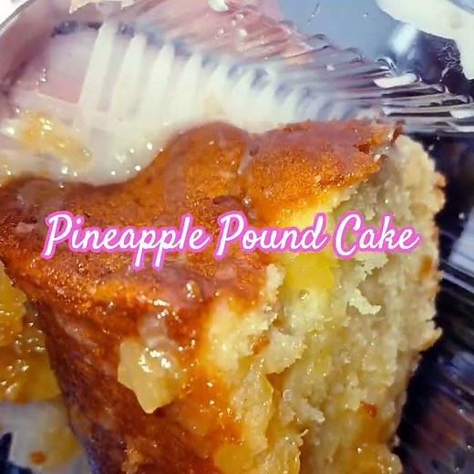 Southern Pineapple Pound Cake #bakingfromscratch #poundcake
