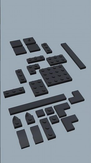 LEGO B-2 Stealth Bomber in 12 Seconds! ✈️💥