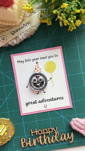 Birthday Card idea by Quinn 8/30🥳 Subscribe for more🫶🏻