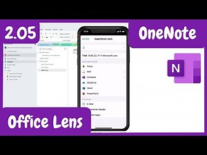 2.05 | Inhalte mit Office Lens übernehmen | OneNote MasterClass