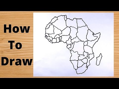 How to Draw Correct Map of Africa Continent