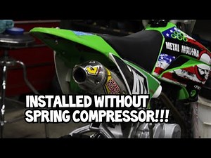 Klx110L BBR Rear Spring Install