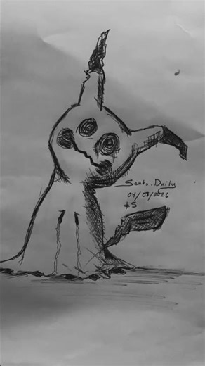 Drawing Mimikyu