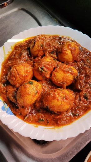 simple egg curry 🍛🥚😋#cookingshorts #youtubeshorts #recipe #eggrecipe #eggcurry