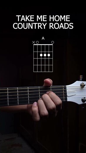 John Denver - Take Me Home, Country Roads | Guitar Chord Tutorial