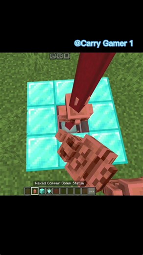 minecraft copper golem #minecraft #minecraftbuilding