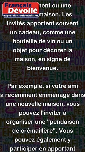 Pendaison de crémaillère