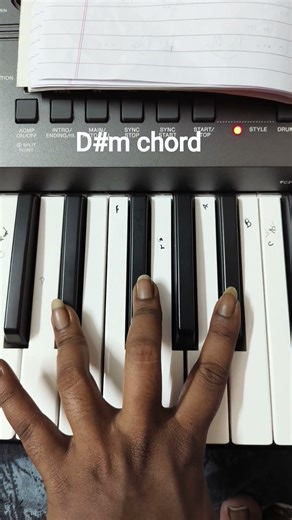 D#m chord tutorial #piano #piano #chord #trendingsong #pianotutorial #trendingshorts #trendingsong