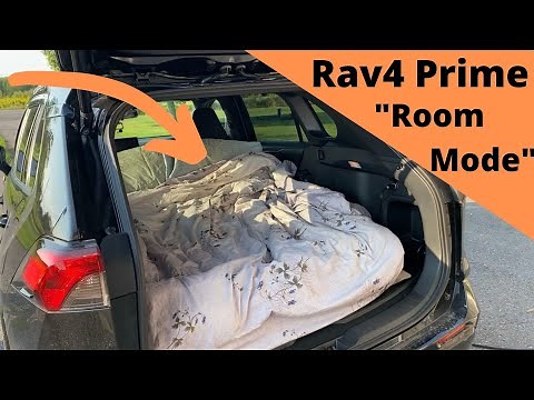 Toyota Rav4 Prime 1st Road Trip + Car Camping W/ Room Mode