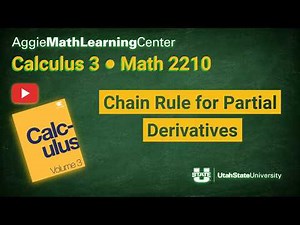 Chain Rule for Partial Derivatives
