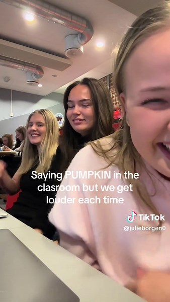 Louder Pumpkin Challenge in Classroom