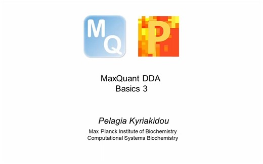 MQSS 2023_04 _ MaxQuant DDA Basics 3 _ Kyriakidou Pelagia