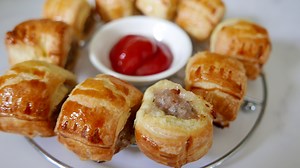 Easy Mini Sausage Roll Recipe - Mashed