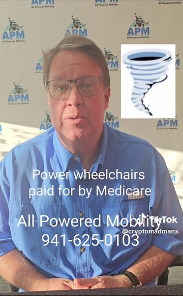 Now you know! All Powered Mobility bills Medicare for Powered wheelchairs. #powerchair #allpoweredmobility #medicare #merits