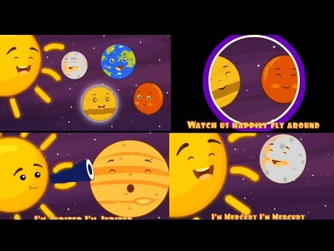 Explore Colorful planets with visual effects // Sponsored by Gamavision KlaskyCsupo effects