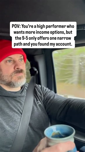 Eric Hodgdon | Transition Coach on Instagram: "After enduring 25+ years inside corporate leadership, there’s a pattern that I keep seeing: performance gets rewarded with more responsibility instead of options. Building a parallel path of income is how high performers regain leverage, control, and choice. Most people assume income options come after you leave the 9-5. High performers know their real options are built alongside it. What makes this possible: 1️⃣ Optionality Thinking High performers