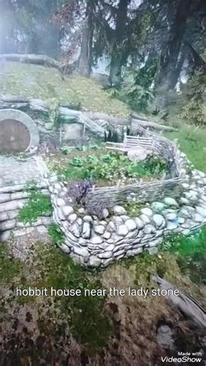 SKYRIM HOBBIT HOLE MOD BY JAMIE 0208 PORT JOOHNMCFLURRY123 #gaming#skyrim#mods