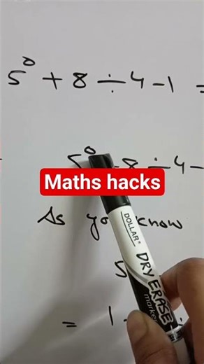 maths tricks/ objective questions