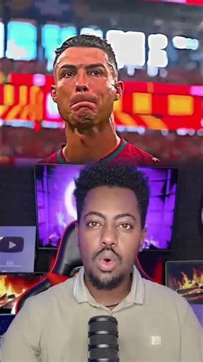 Oooo cr7 😢😢so sad 😞 is crying 😭