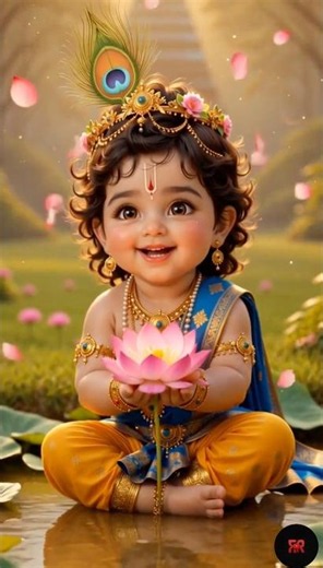 ✨ Murli Dhar Mohan ❤️ Most Beautiful Baby Krishna Darshan 🦚🙏 #Shorts #gopal #krishna #love